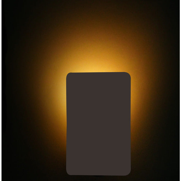 Blulaxa 0,3-W-LED-Orientierungslicht-/Nachtlicht MOON, Dämmerungssensor, Netzbetrieb, 1900 K