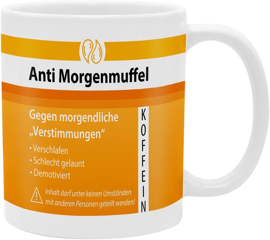 Tasse Anti Morgenmuffel Koffein