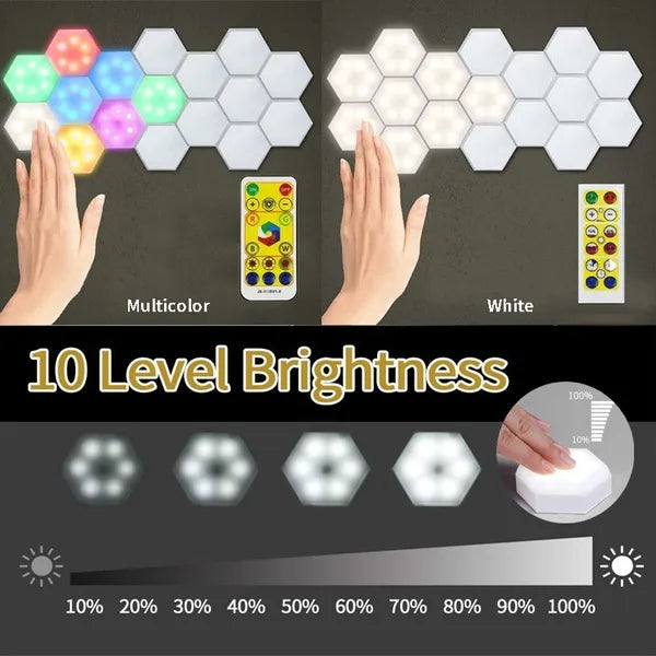 LED Effekt Licht im 6er Set mit 2 Fernbedienungen