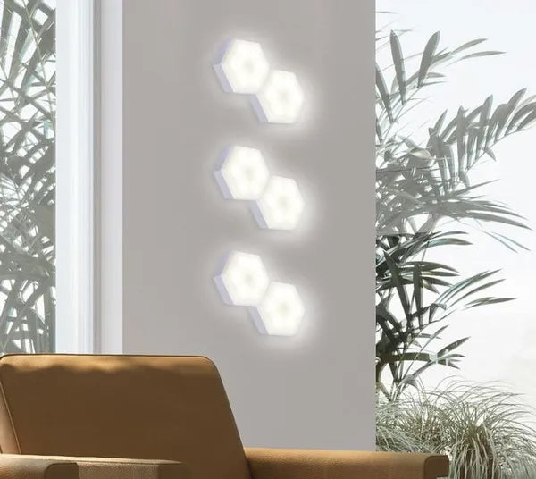LED Effekt Licht im 6er Set mit 2 Fernbedienungen
