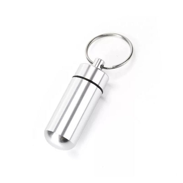 Schlüsselanhänger Tragbare Mini Pillendose