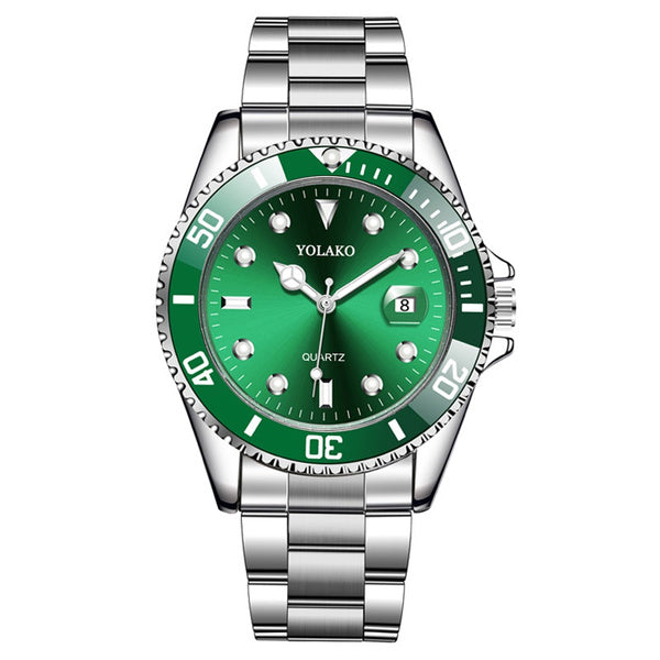 Herren-Armbanduhren im neuen Stil - Blau/Grün/Rot/Schwarz
