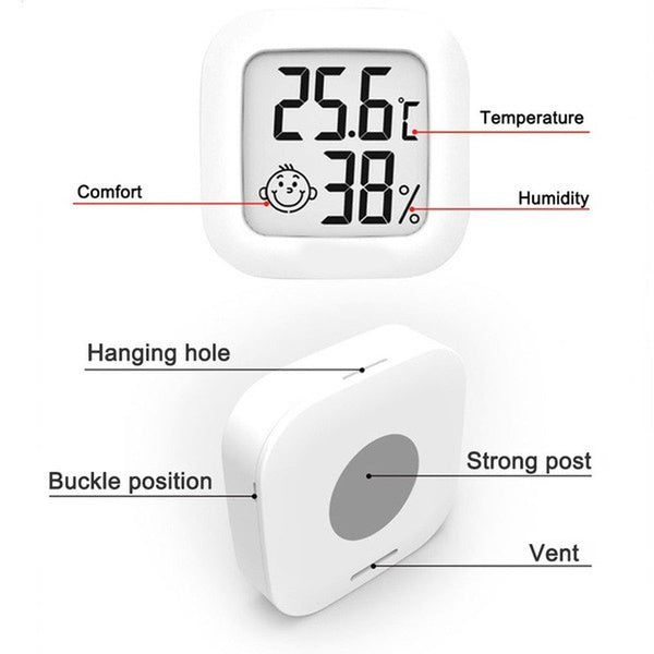 Mini-LCD-Digital-Thermometer Hygrometer Innenraum