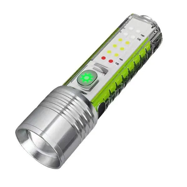 Multifunktionale Taschenlampe mit USB-C