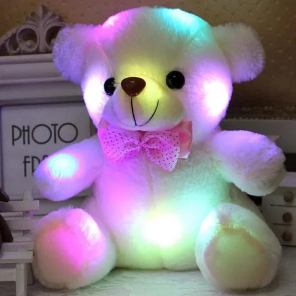Leuchtender LED Teddybär 15cm Hoch
