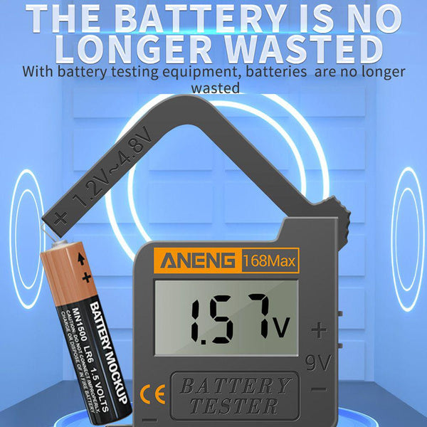 ANENG 168MAX AA AAA Knopfzelle Batterie Test Gerät