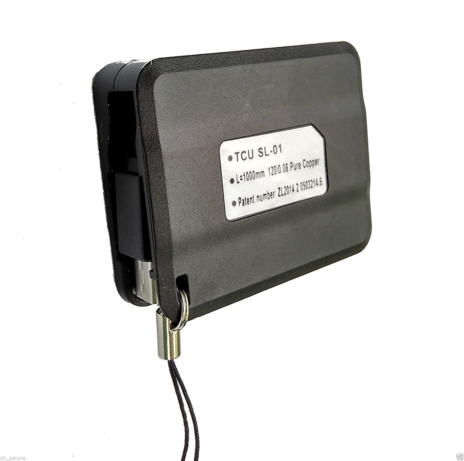 Premium Micro USB-Ladedatenkabel ausziehbar Schwarz | #Elektroniktrade.ch#
