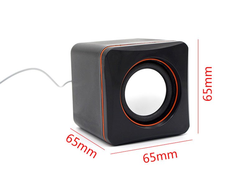2.0 Multimedia Lautsprecher D-O2A schwarz