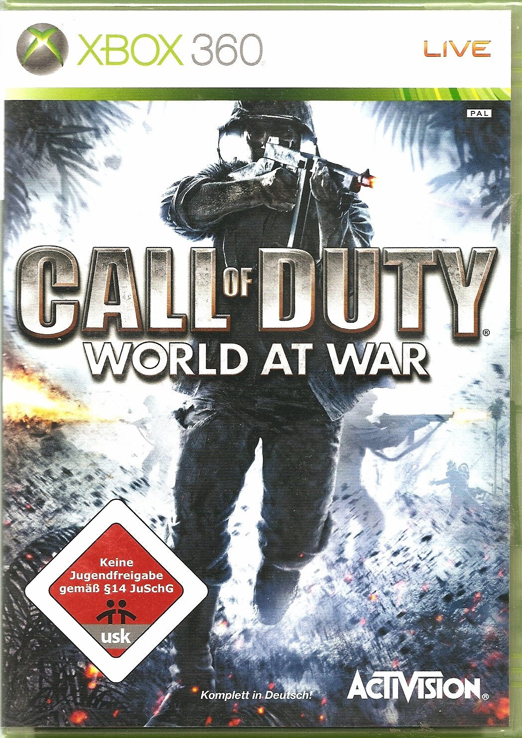XBOX 360 Game Call of Duty: World at War - star-produkte.myshopify.com