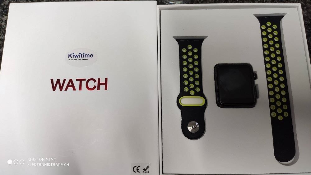 KIWITIME Bluetooth Smart Uhr IWO 6 42mm | #Elektroniktrade.ch#