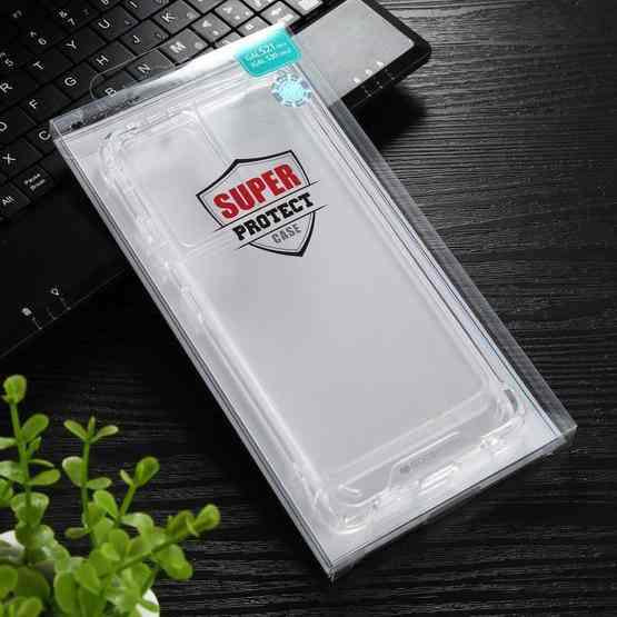 Für Samsung Galaxy S21 Ultra 5G GOOSPERY SUPER Protect Four Corners Shockproof Soft TPU Case (Transparent) | #Elektroniktrade.ch#