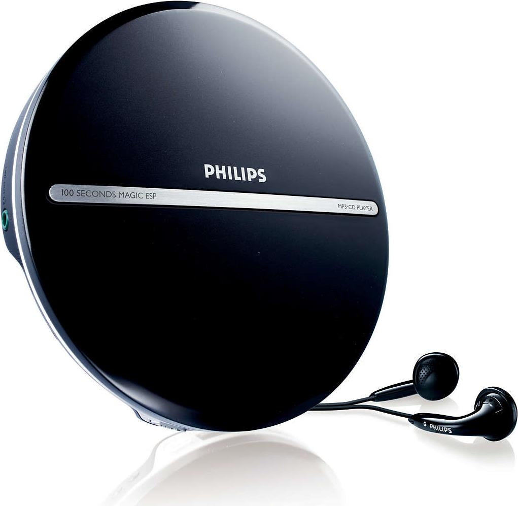 Philips EXP2546 Tragbarer CD-/MP3-Player (LC-Display)