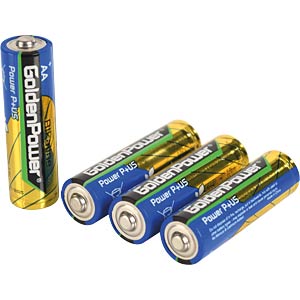 GPOWER AL 4xAA Alkaline Batterie, AA (Mignon) | #Elektroniktrade.ch#