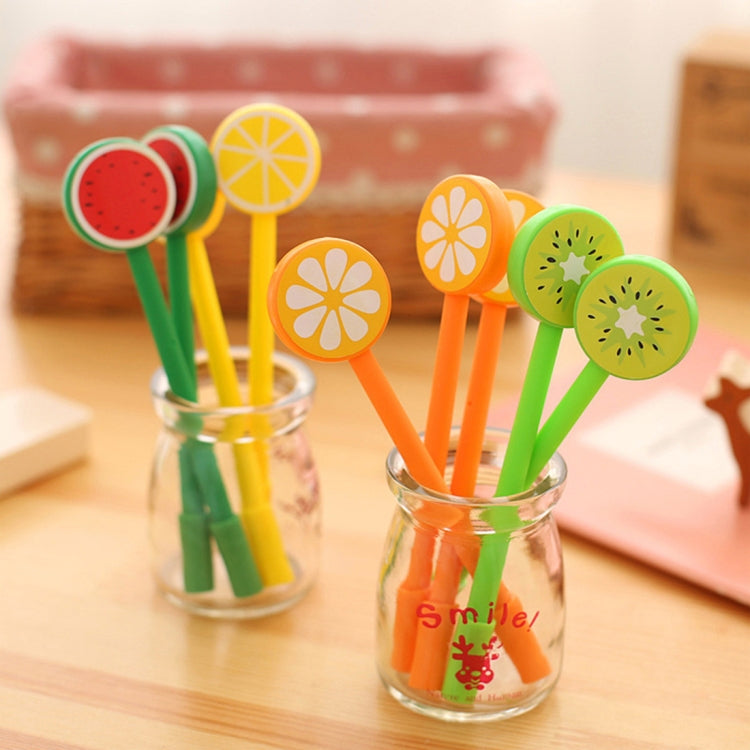 Kreative Fruit Lollipops Gel Pen Schreibpapier für Kinder Geschenk- / Büroschulbedarf, zufällige Lieferung | #Elektroniktrade.ch#