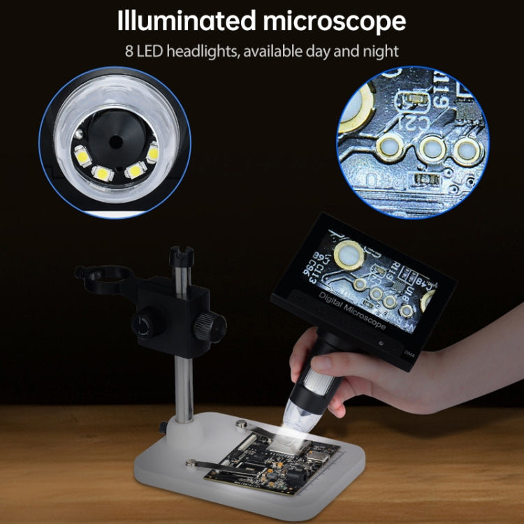 720P 4,3-Zoll-Bildschirm HD Industrial Digital Microscope
