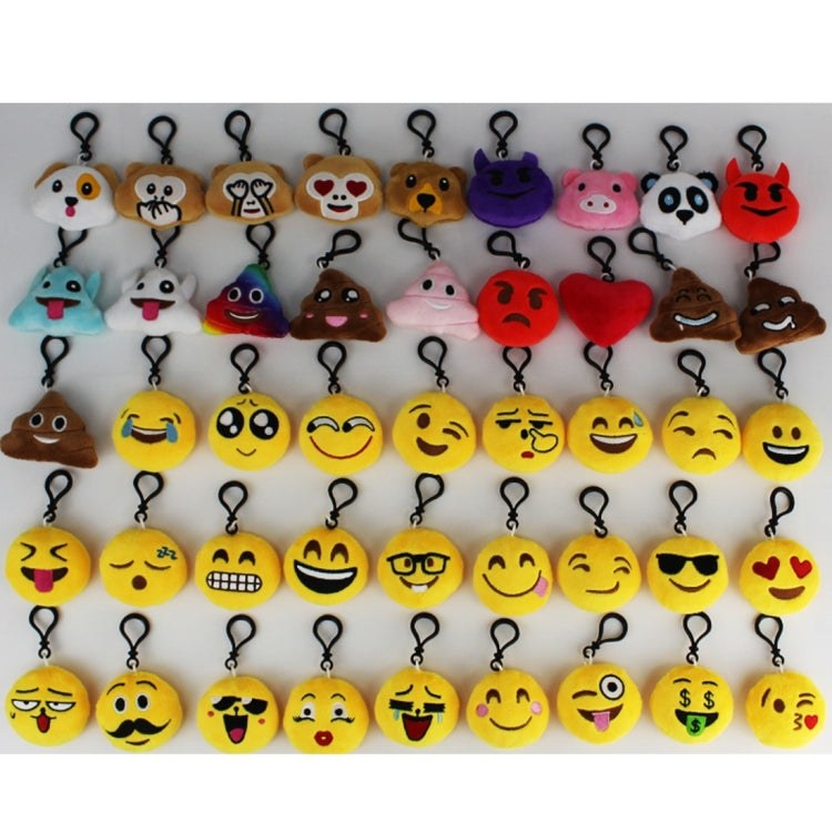 Kreative Emoji Handy-Anhänger-Geschenk-Karikatur netter Gesichtsausdruck Dekorationen Schlüsselanhänger mit Haken | #Elektroniktrade.ch#