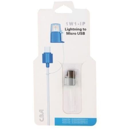 MicroUSB auf 8pin Lightning Adapter für iPhone | #Elektroniktrade.ch#
