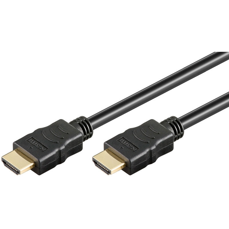 High Speed HDMI Kabel mit Ethernet schwarz 1.5/2/3/5/7.5m/10m