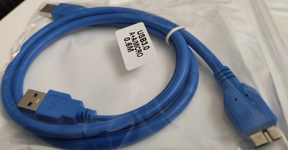 USB3.0 A+A/Micro 0.6M Kabel | #Elektroniktrade.ch#
