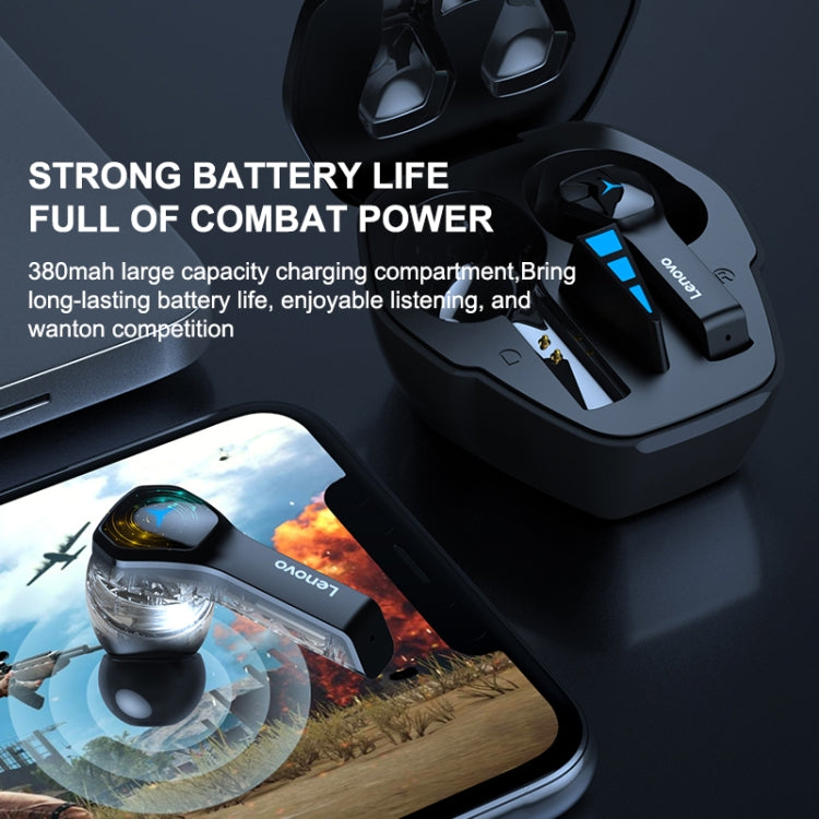 Lenovo HQ08 Intelligente Geräuschminderung Touch Gaming Bluetooth-Kopfhörer mit Ladebox