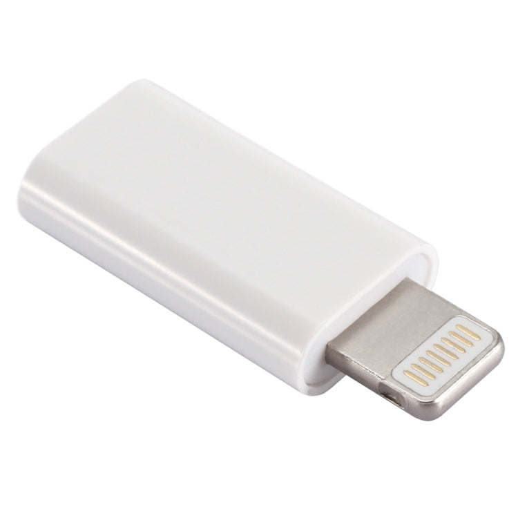Mini ABS USB-C / Type-C 3.1 auf 8 Pin Port Connector Adapter (Weiß)