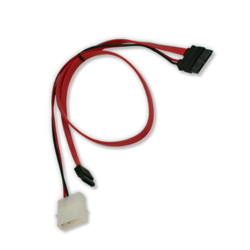 SATA Adapterkabel für Slimline CD / DVD / HDD Laufwerke ( Farbe Blau ) | #Elektroniktrade.ch#