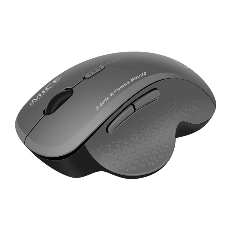 iMICE G6 Wireless-Maus 2,4 G Office-Maus 6-Tasten-Gaming-Maus (Grau)