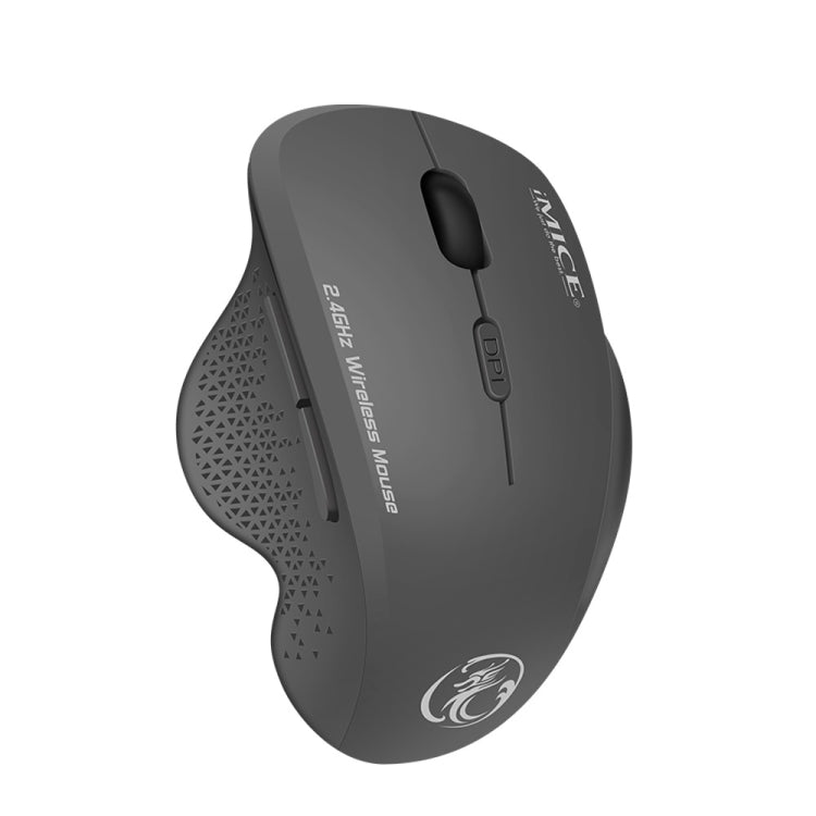 iMICE G6 Wireless-Maus 2,4 G Office-Maus 6-Tasten-Gaming-Maus (Grau)