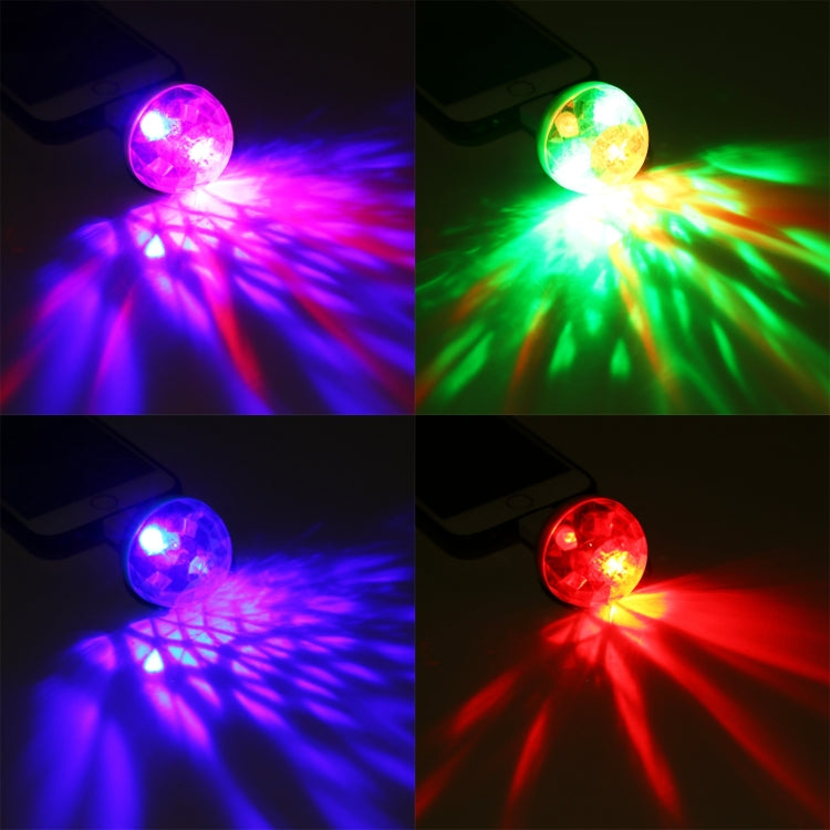 4W RGB USB LED Kristall Magic Ball - 3 Varianten