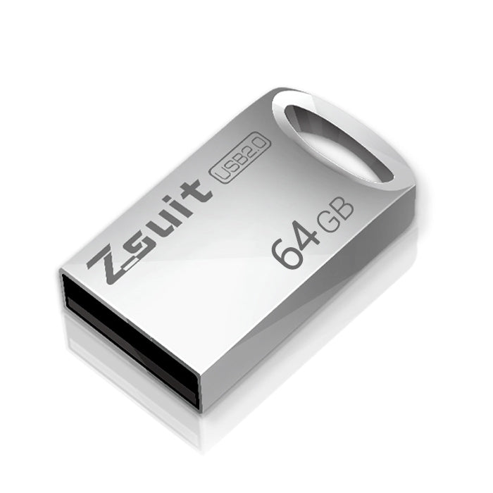Zsuit 64 GB USB 2.0 Mini Metallring Form USB Flash Disk