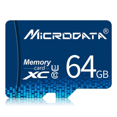 MICRODATA 64 GB U3 Blue TF (Micro SD) -Speicherkarte | #Elektroniktrade.ch#