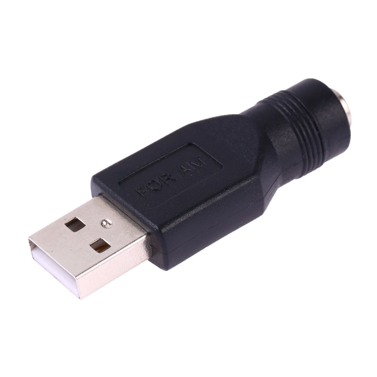 USB-Stecker auf 5,5 x 2,1 mm Buchse Adapteranschluss