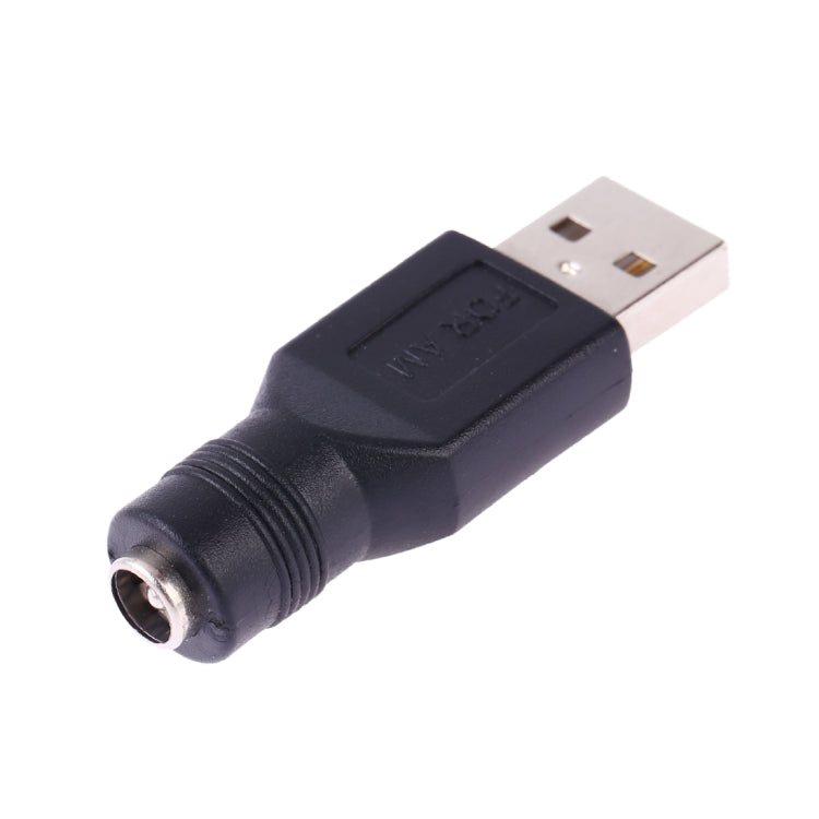 USB-Stecker auf 5,5 x 2,1 mm Buchse Adapteranschluss