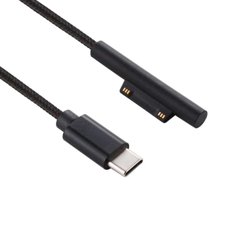 USB-C / Typ C bis 6-poliges Nylon-Steckerkabel für Microsoft Surface | #Elektroniktrade.ch#