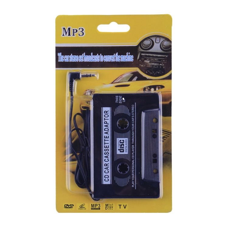 3,5 mm Klinkenstecker CD Autokassette Stereo Adapter Bandkonverter AUX-Kabel CD-Player | #Elektroniktrade.ch#