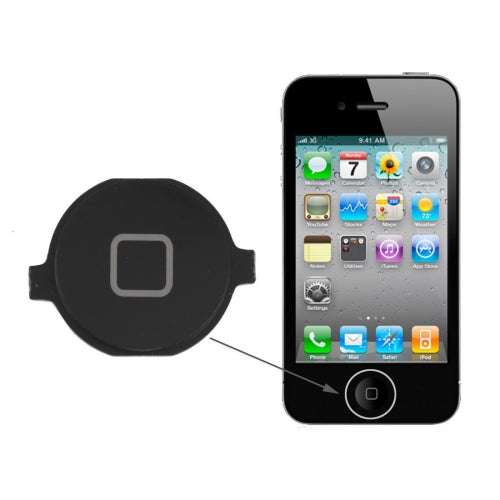 Home Button für iPhone 4 (Schwarz) | #Elektroniktrade.ch#