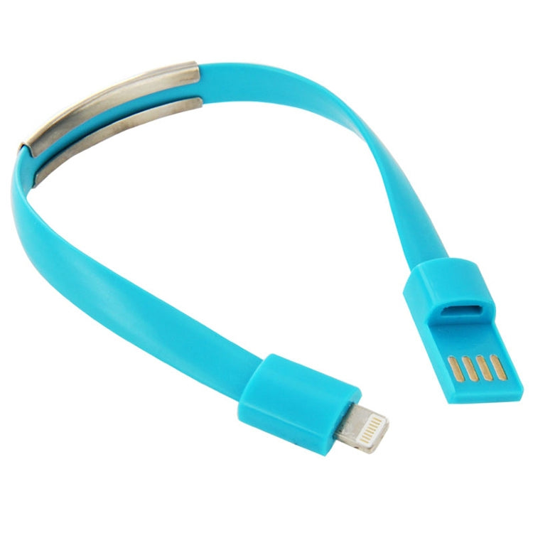 Wearable Bracelet Sync Data Ladekabel für iPhone Blau | #Elektroniktrade.ch#