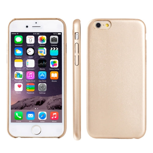 Ultradünne Schutzhülle aus Leder für iPhone 6 Plus und 6S Plus (Gold) - Star Produkte