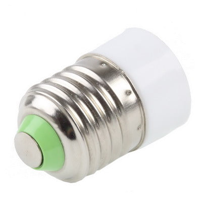 Adapterkonverter für Glühlampen E14 bis E27 (weiß)