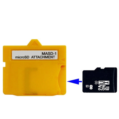 Micro SD (TF Card) Karte zu XD Kartenadapter (MASD-1) (gelb) | #Elektroniktrade.ch#