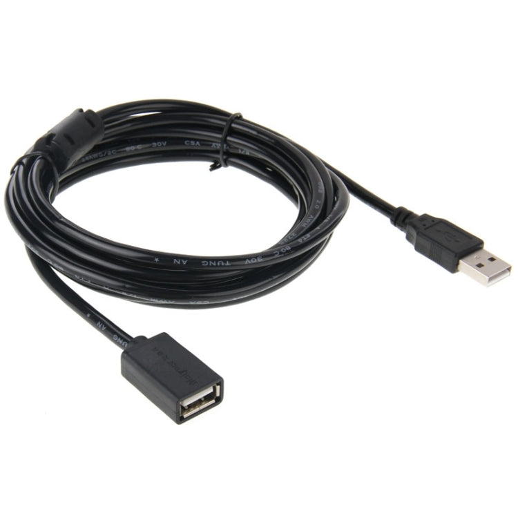 USB 2.0 AM zu AF-Verlängerungskabel, Länge: 3m (schwarz)
