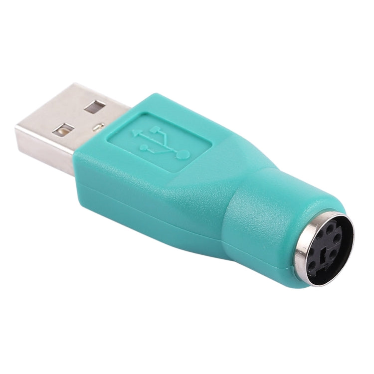 USB A Stecker auf Mini-DIN6-Buchse (PS/2 auf USB) (grün) | #Elektroniktrade.ch#