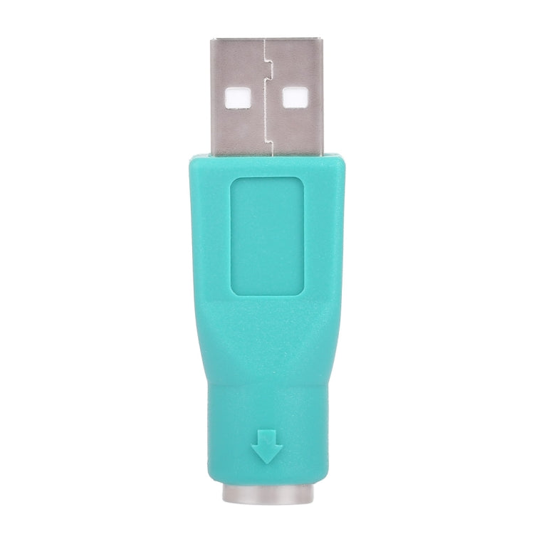 USB A Stecker auf Mini-DIN6-Buchse (PS/2 auf USB) (grün) | #Elektroniktrade.ch#