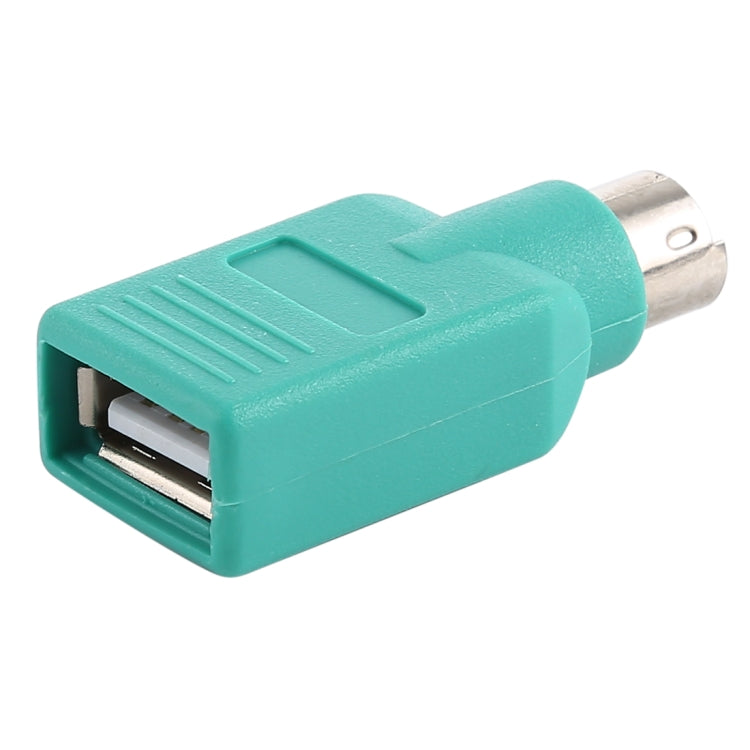 USB A-Buchse an Mini-DIN6-Steckeradapter (USB an PS / 2) (grün) | #Elektroniktrade.ch#