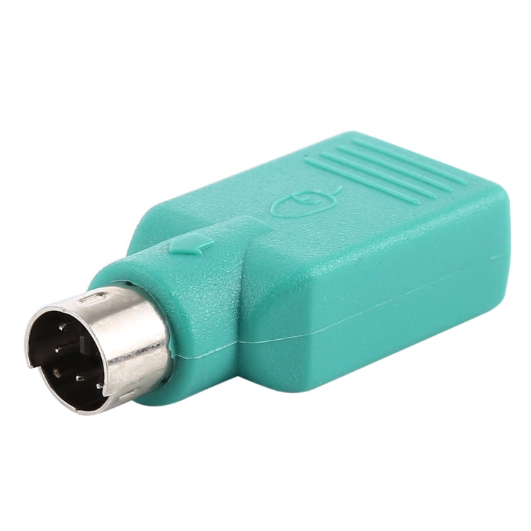 USB A-Buchse an Mini-DIN6-Steckeradapter (USB an PS / 2) (grün) | #Elektroniktrade.ch#