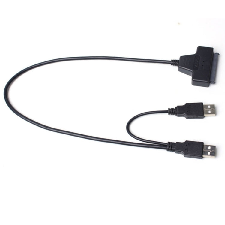 Doppeltes USB 2.0 auf SATA Festplattenadapterkabel für 2,5 Zoll SATA HDD / SSD | #Elektroniktrade.ch#