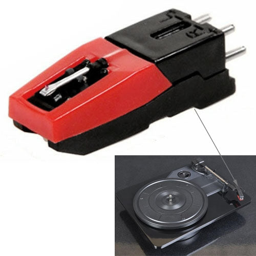 Stereo-Stift Nadel für Vinyl LP USB-Plattenspieler (schwarz)