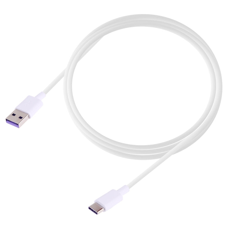 1,5 m 5V / 2A USB-zu-USB-C / Typ-C-Schnellladekabel (weiß)