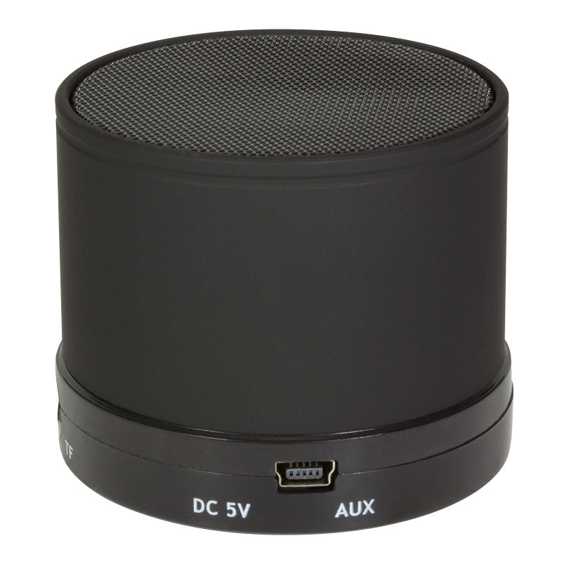 Bluetooth Lautsprecher schwarz MP3 Player microSD Mikrofon Freisprechfunktion | #Elektroniktrade.ch#