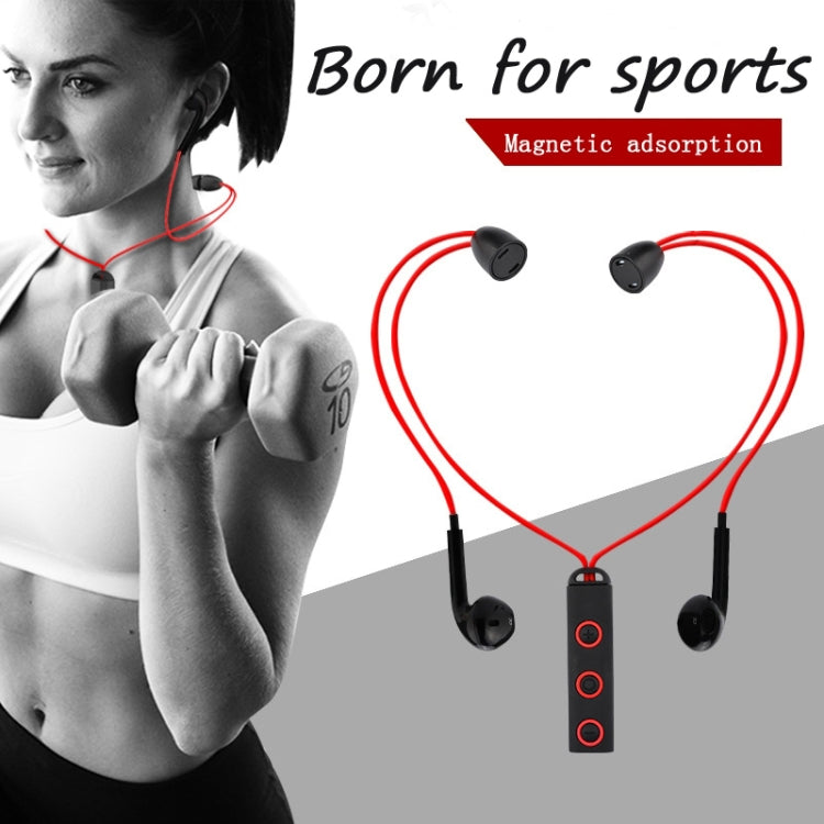 Magnetic Earbuds Sport Wireless Kopfhörer Freisprech-Bluetooth-HD